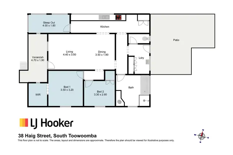 Floorplan of Homely house listing, 38 Haig Street, South Toowoomba QLD 4350