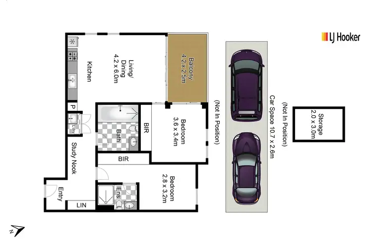 Floorplan of Homely unit listing, 205/15 Birdwood Avenue, Lane Cove NSW 2066