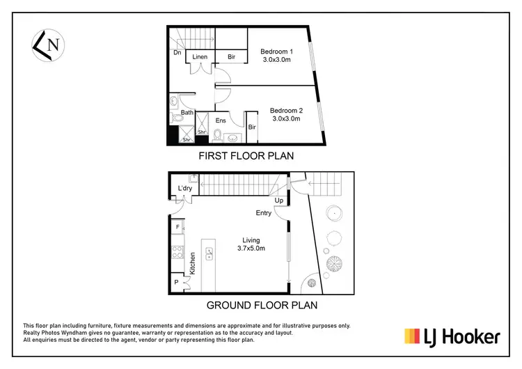 Floorplan of Homely townhouse listing, 14 Clark Street, Williams Landing VIC 3027