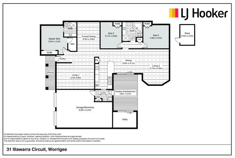 Floorplan of Homely house listing, 31 Illawarra Circuit, Worrigee NSW 2540
