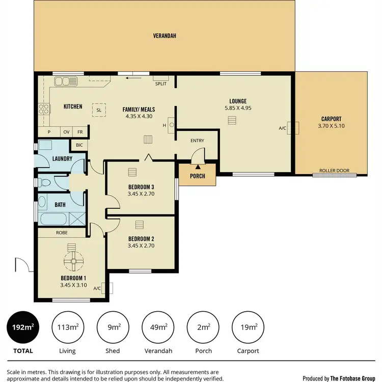 Floorplan of Homely house listing, 15 Kakuna Crescent, Craigmore SA 5114