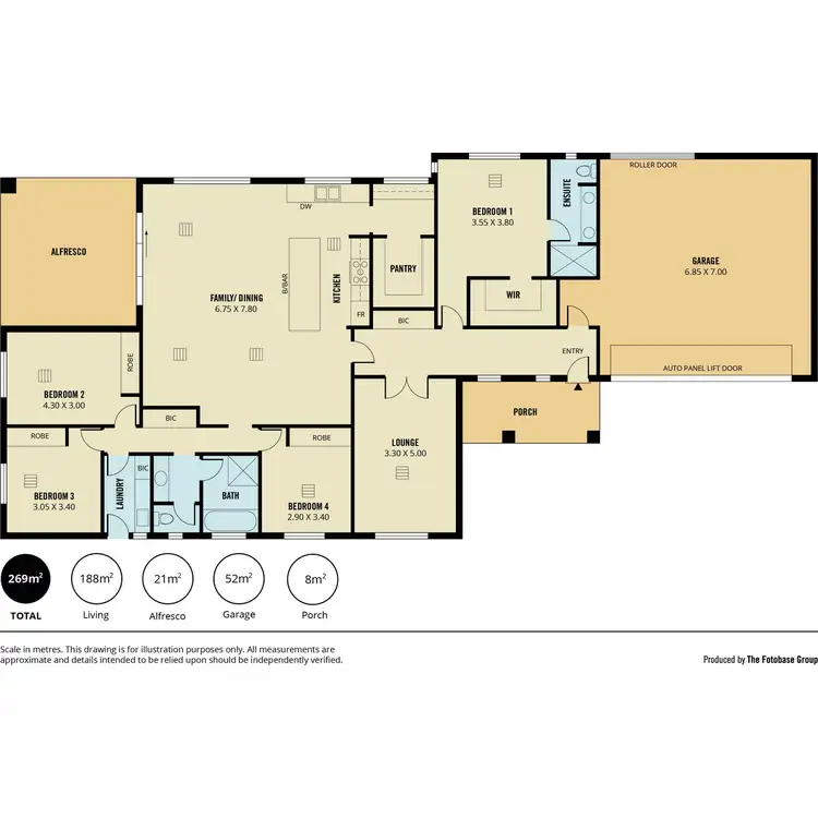 Floorplan of Homely house listing, 8 Karla Crescent, Two Wells SA 5501