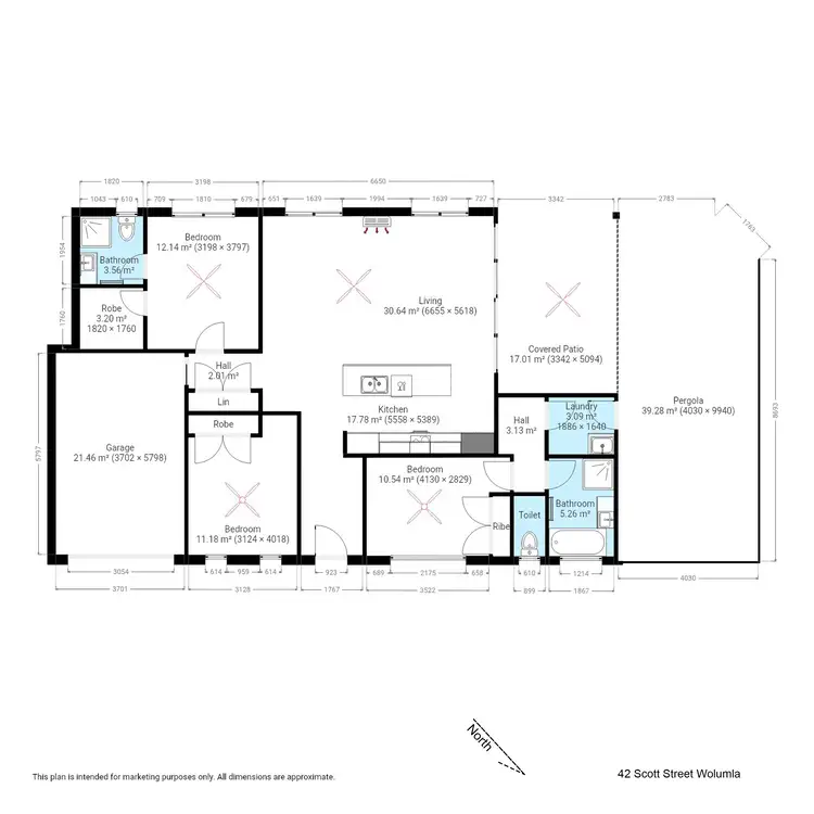 Floorplan of Homely house listing, 42 Scott Street, Wolumla NSW 2550