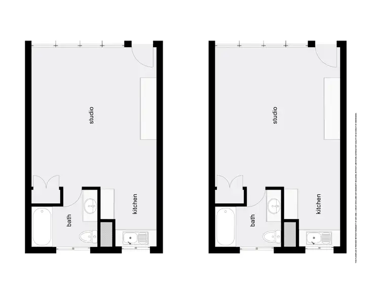Floorplan of Homely studio listing, 5/249-251 Sheridan Street, Cairns North QLD 4870