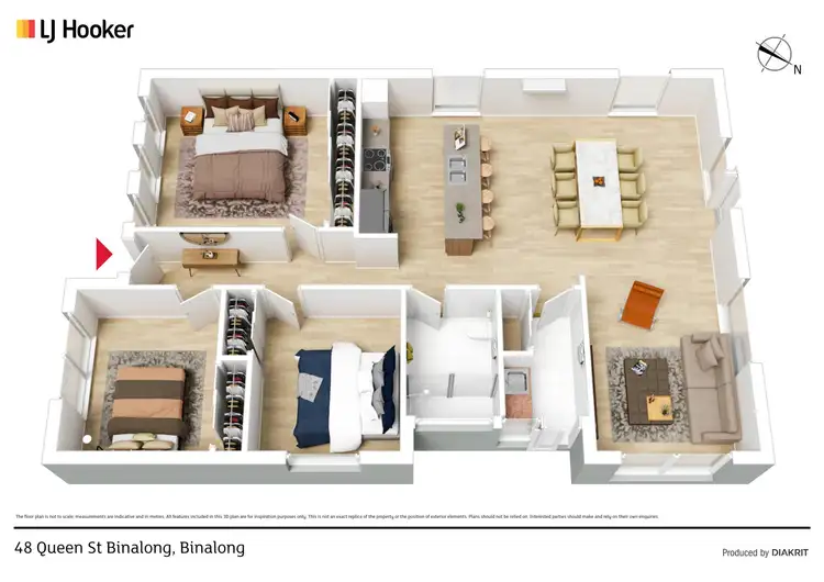 Floorplan of Homely house listing, 48 Queen Street, Binalong NSW 2584