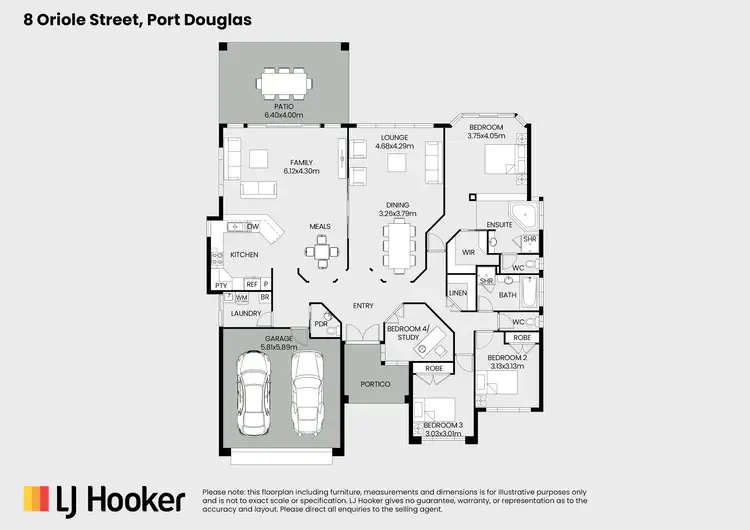 Floorplan of Homely house listing, 8 Oriole Street, Port Douglas QLD 4877