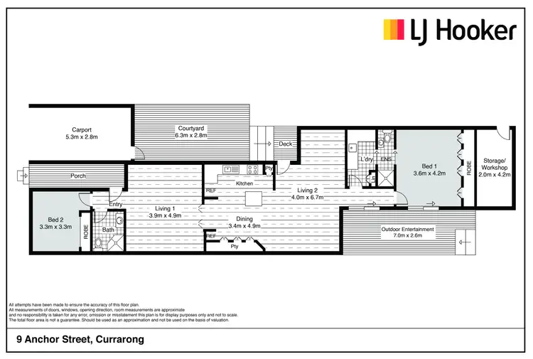 Floorplan of Homely house listing, 9 Anchor Street, Currarong NSW 2540