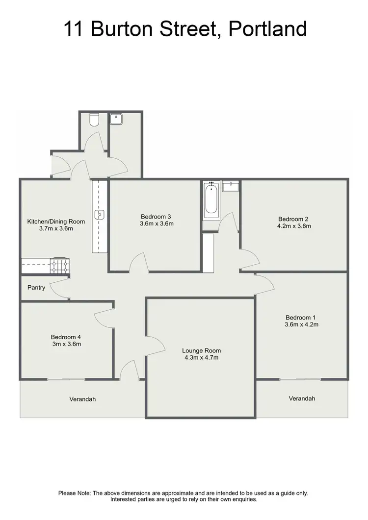 Floorplan of Homely house listing, 11 Burton Street, Portland NSW 2847