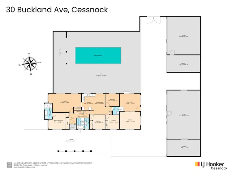 Floorplan of Homely house listing, 30 Buckland Ave, Cessnock NSW 2325