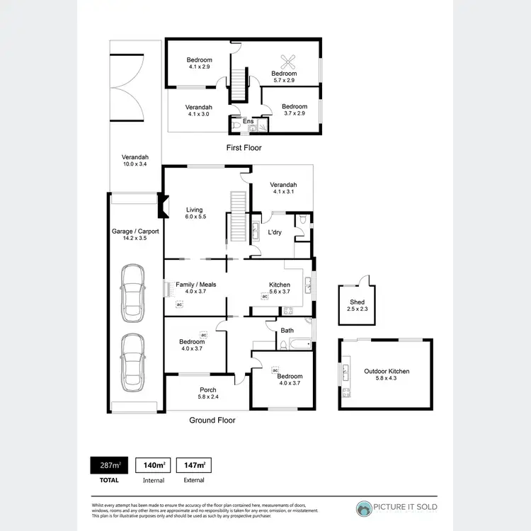 Floorplan of Homely house listing, 506 Tapleys Hill Road, Fulham Gardens SA 5024