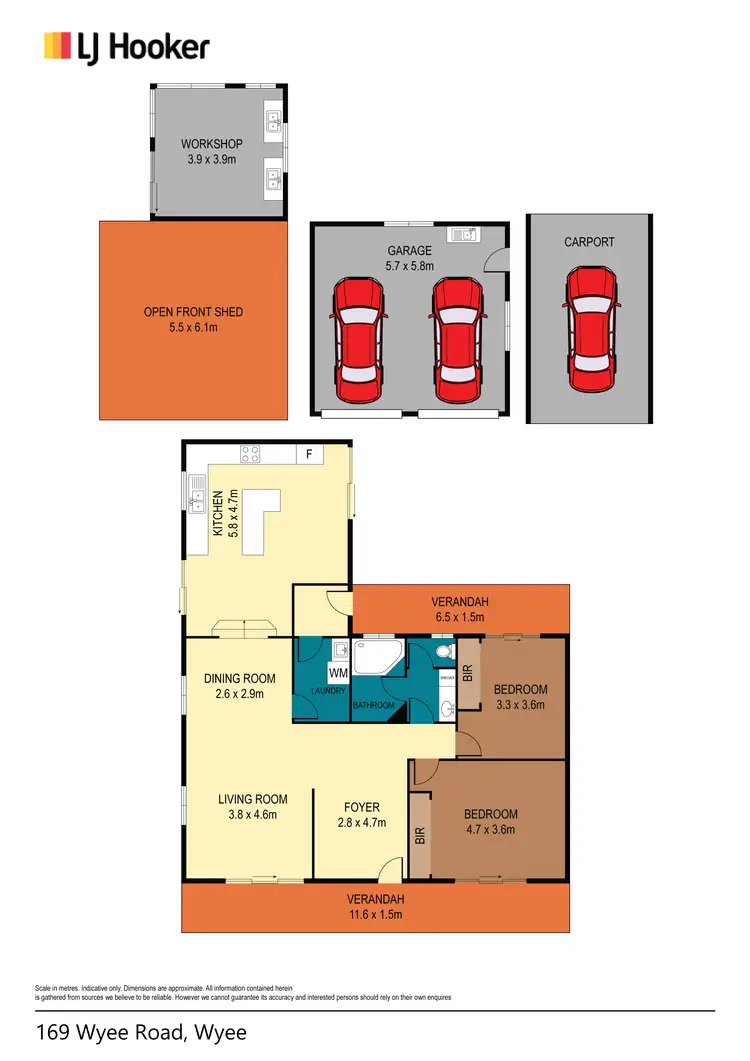 Floorplan of Homely house listing, 169 Wyee Road, Wyee NSW 2259