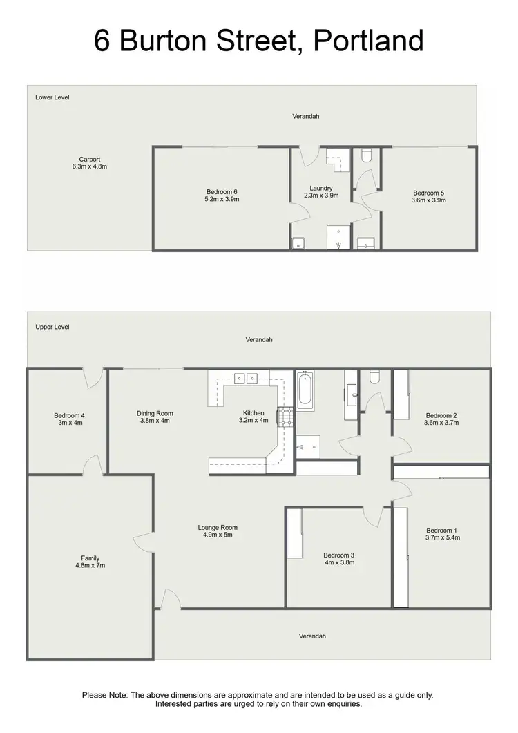Floorplan of Homely house listing, 6 Burton Street, Portland NSW 2847