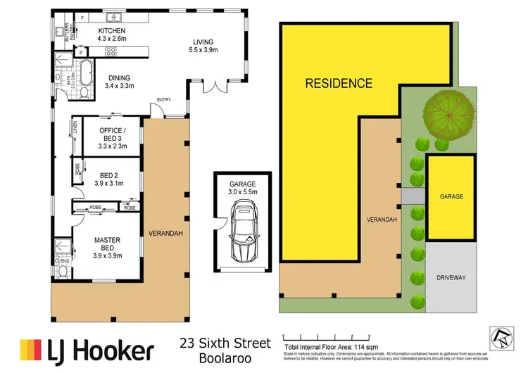 Floorplan of Homely house listing, 23 Sixth Street, Boolaroo NSW 2284