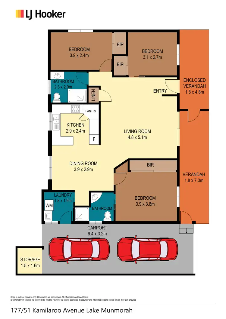 Floorplan of Homely retirement listing, 177/51 Kamilaroo Avenue, Lake Munmorah NSW 2259