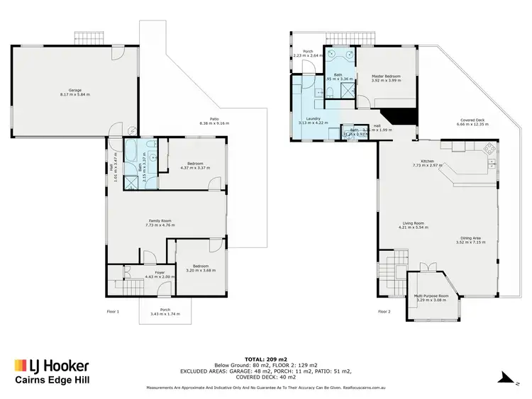 Floorplan of Homely house listing, 8 Barron View Drive, Freshwater QLD 4870