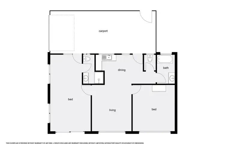 Floorplan of Homely unit listing, 2/249-251 Sheridan Street, Cairns North QLD 4870