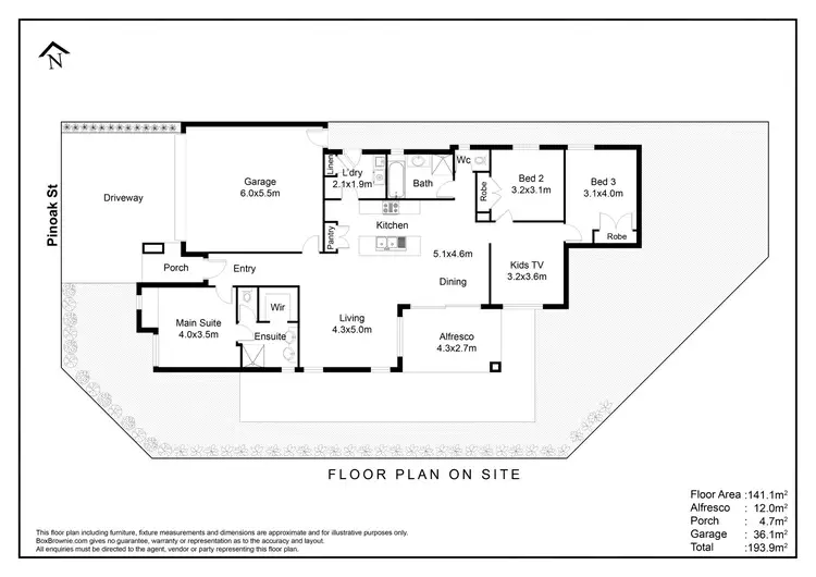 Floorplan of Homely house listing, 2 Pinoak Street, Point Cook VIC 3030