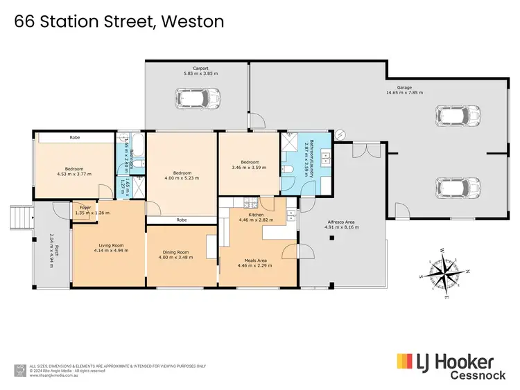 Floorplan of Homely house listing, 66 Station Street, Weston NSW 2326