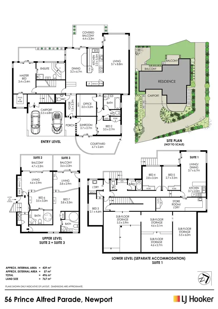 Floorplan of Homely house listing, 56 Prince Alfred Parade, Newport NSW 2106