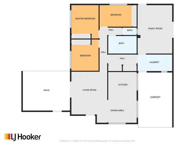 Floorplan of Homely house listing, 15 Sapphire Ave, Emerald QLD 4720