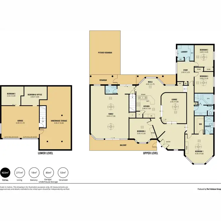 Floorplan of Homely house listing, 14 Jaycee Street, Modbury North SA 5092