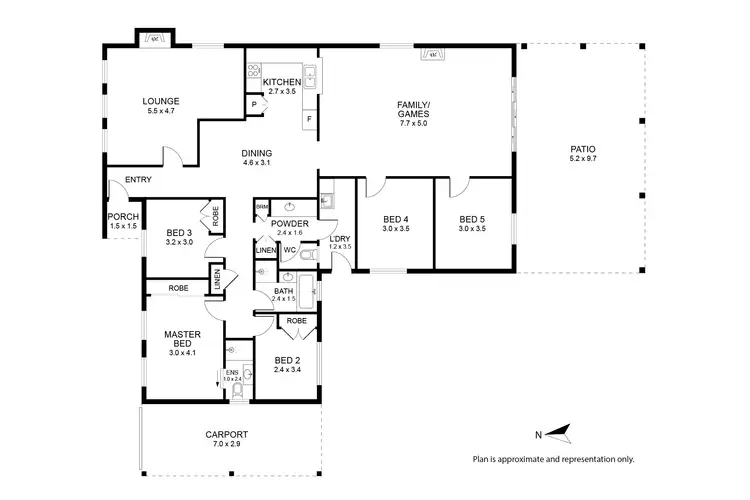 Floorplan of Homely house listing, 12 Naylor Place, Lesmurdie WA 6076