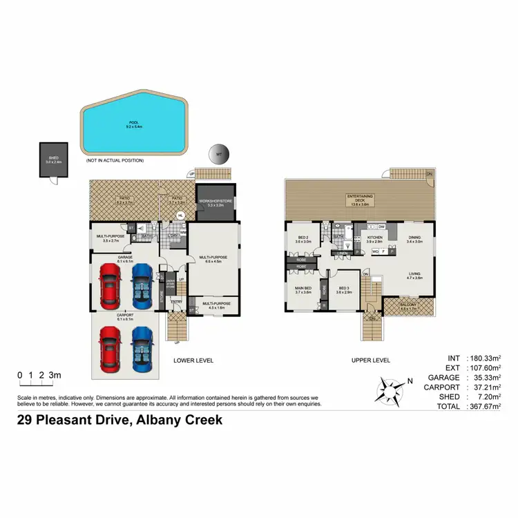 Floorplan of Homely house listing, 29 Pleasant Drive, Albany Creek QLD 4035