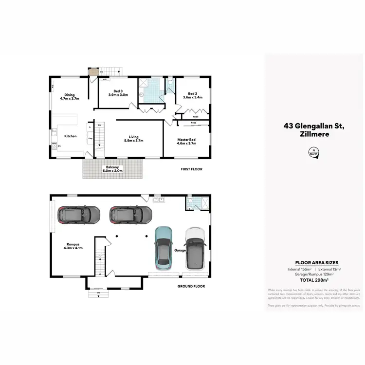 Floorplan of Homely house listing, 43 Glengellan Street, Zillmere QLD 4034