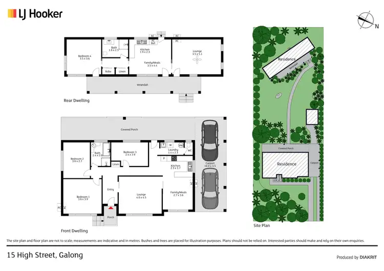Floorplan of Homely house listing, 15 High Street, Galong NSW 2585
