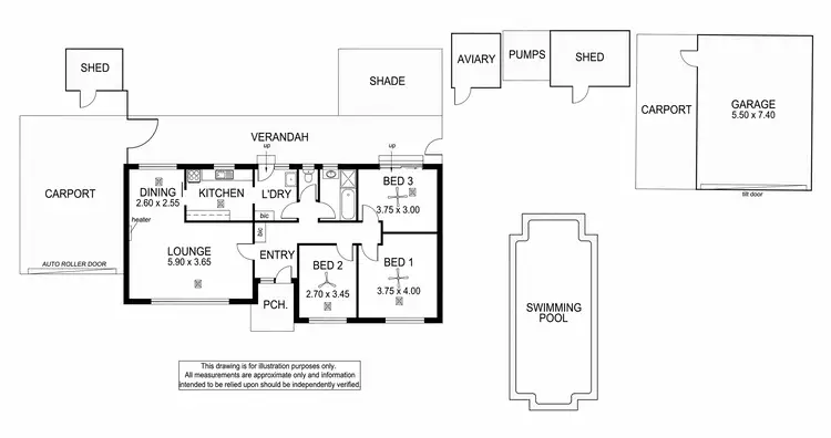 Floorplan of Homely house listing, 39 Bells Road, Glengowrie SA 5044