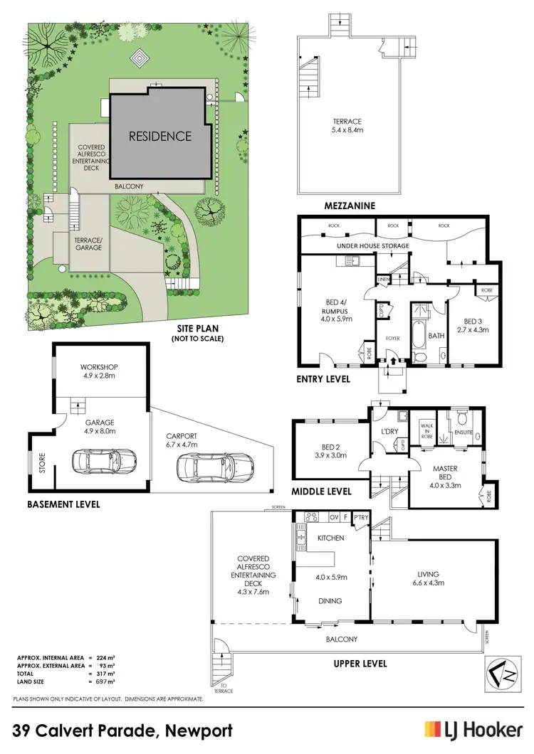 Floorplan of Homely house listing, 39 Calvert Parade, Newport NSW 2106
