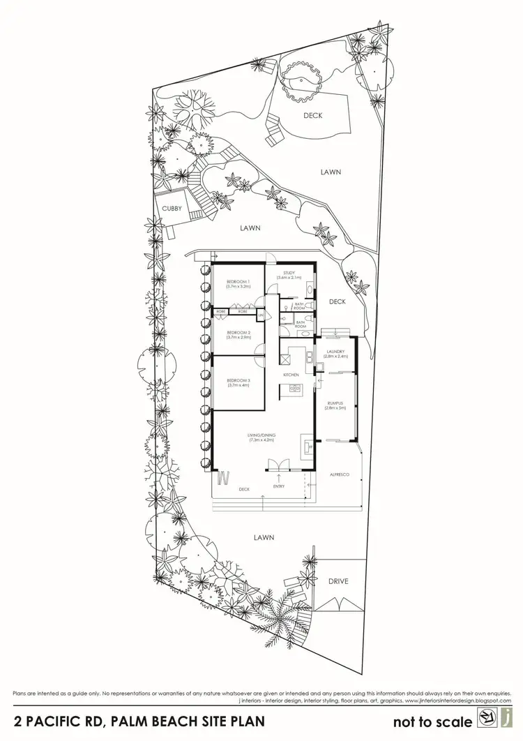 Floorplan of Homely house listing, 2 Pacific Road, Palm Beach NSW 2108