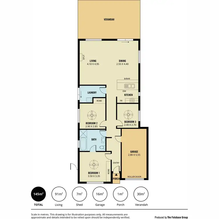 Floorplan of Homely house listing, 122A Coventry Road, Smithfield Plains SA 5114
