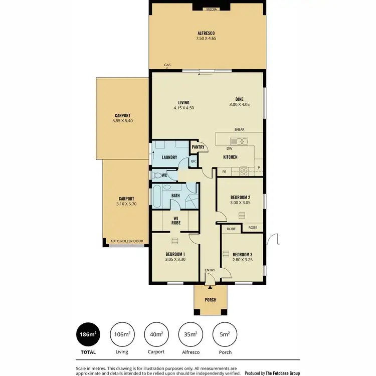 Floorplan of Homely house listing, 102 Shoalhaven Circuit, Mawson Lakes SA 5095