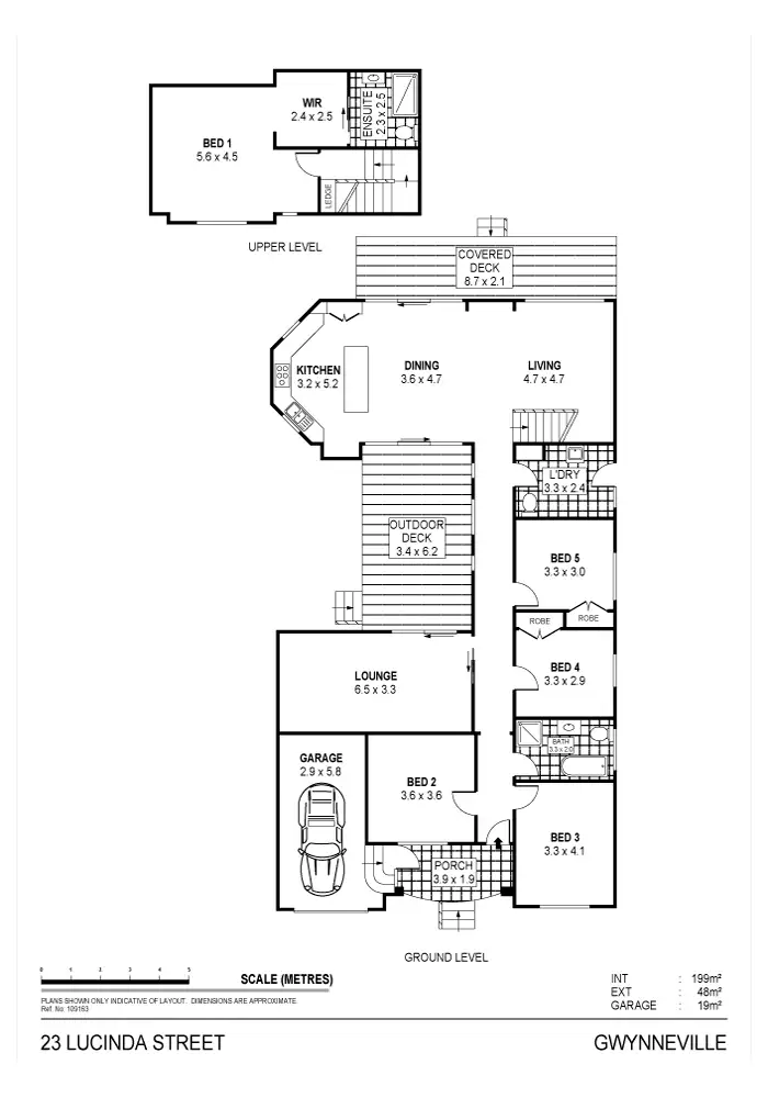 Floorplan of Homely house listing, 23 Lucinda Street, Gwynneville NSW 2500