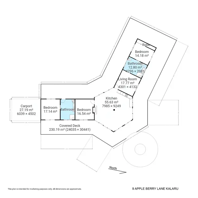Floorplan of Homely house listing, 9 Apple Berry Lane, Kalaru NSW 2550