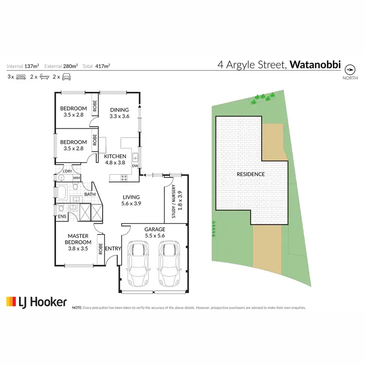 Floorplan of Homely house listing, 4 Argyle Street, Watanobbi NSW 2259