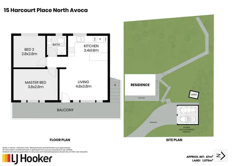 Floorplan of Homely house listing, 15 Harcourt Place, North Avoca NSW 2260