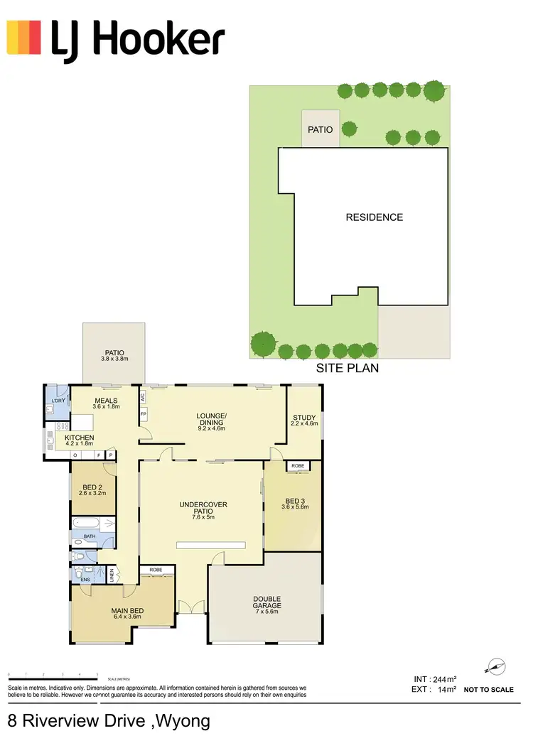 Floorplan of Homely house listing, 8 Riverview Drive, Wyong NSW 2259