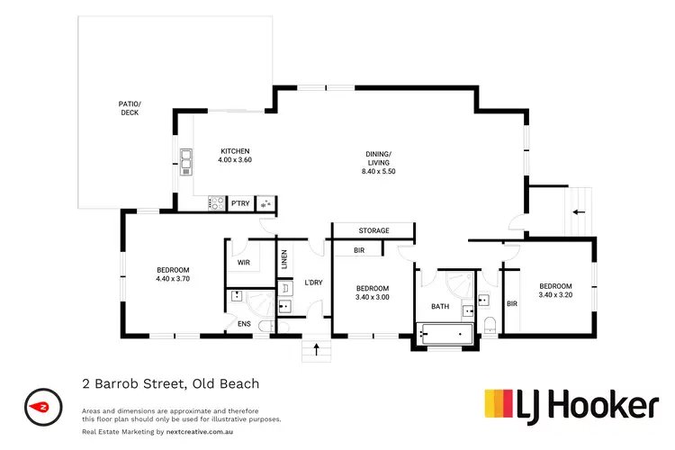 Floorplan of Homely house listing, 2 Barrob Street, Old Beach TAS 7017