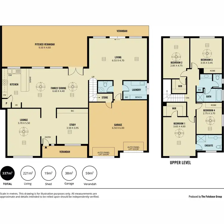 Floorplan of Homely house listing, 48 Park Way, Mawson Lakes SA 5095