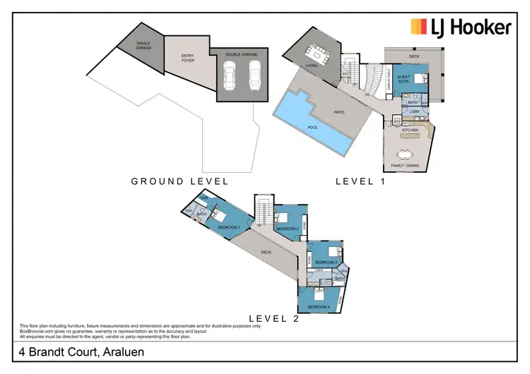 Floorplan of Homely house listing, 4 Brandt Court, Araluen NT 870