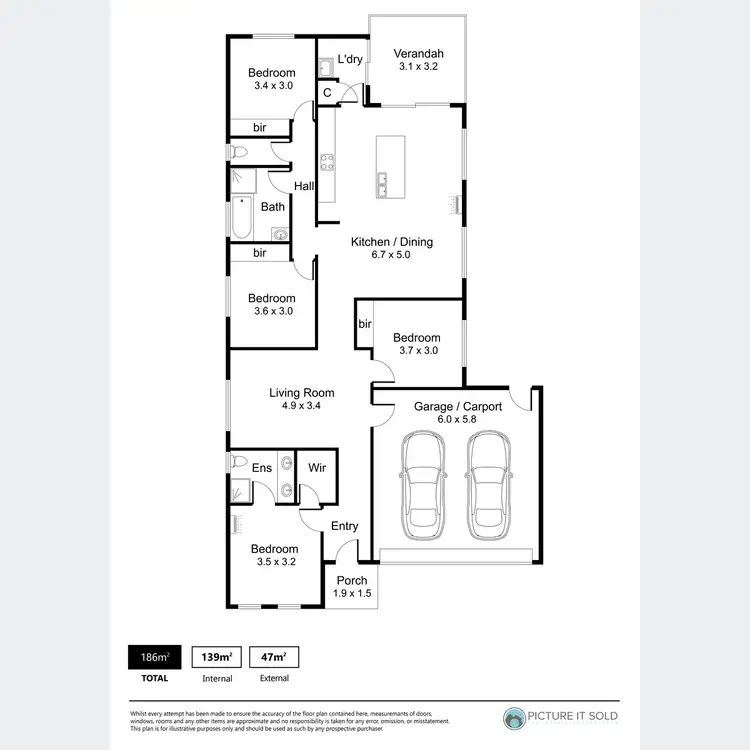 Floorplan of Homely house listing, 15 Fathom Crescent, Seaford Meadows SA 5169