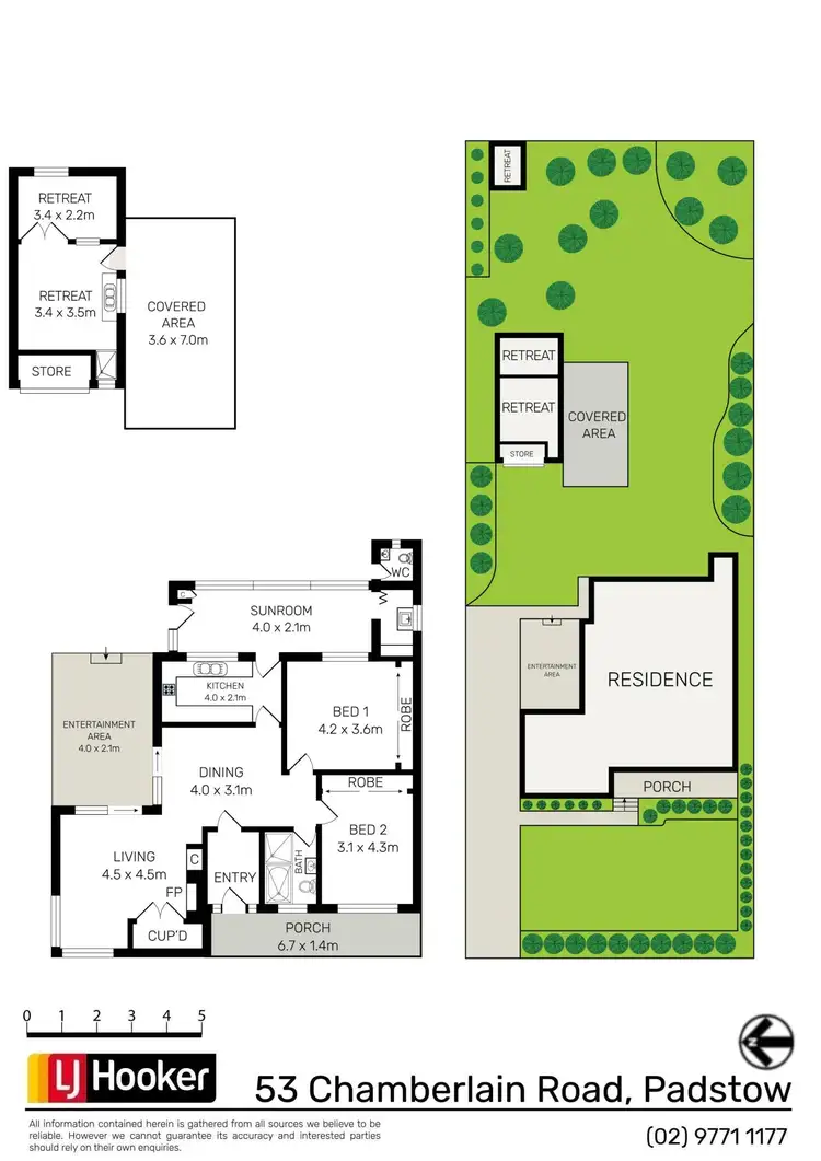 Floorplan of Homely house listing, 53 Chamberlain Road, Padstow NSW 2211
