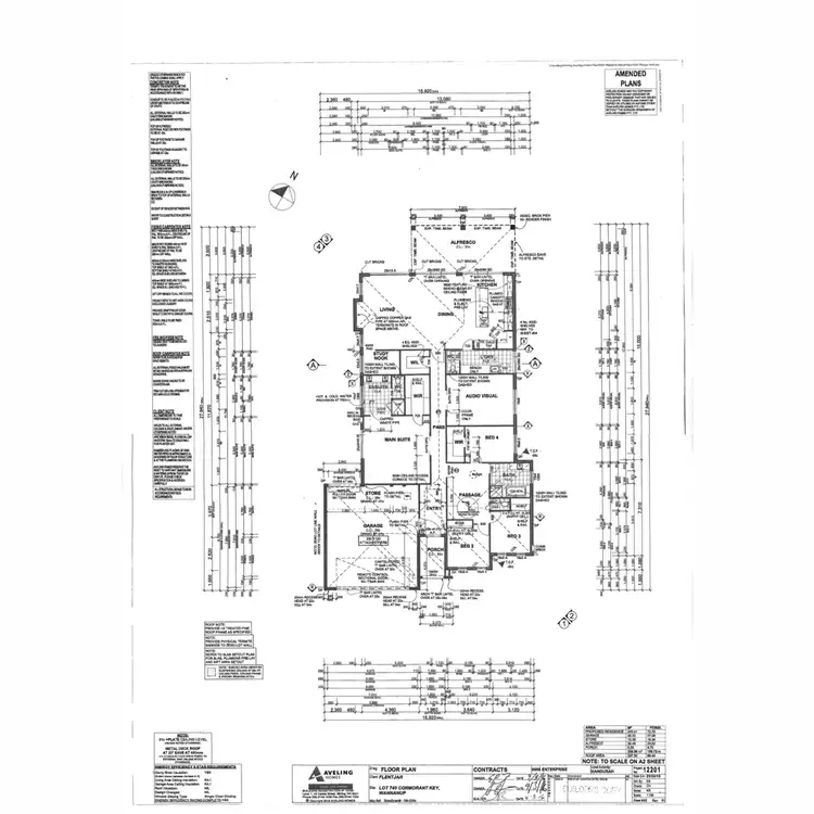 Floorplan of Homely house listing, 90 Cormorant Key, Wannanup WA 6210