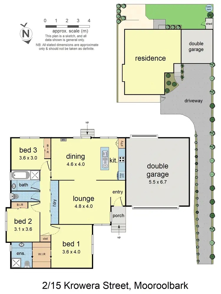 Floorplan of Homely house listing, 2/15 Krowera Street, Mooroolbark VIC 3138