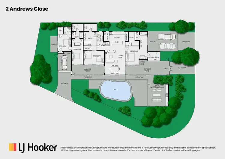 Floorplan of Homely house listing, 2 Andrews Close, Port Douglas QLD 4877