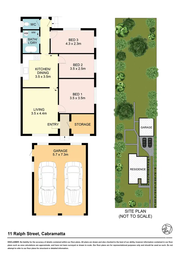 Floorplan of Homely house listing, 11 Ralph St, Cabramatta NSW 2166