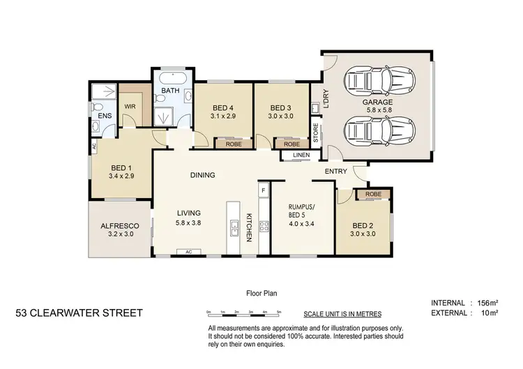 Floorplan of Homely house listing, 53 Clearwater Street, Bethania QLD 4205