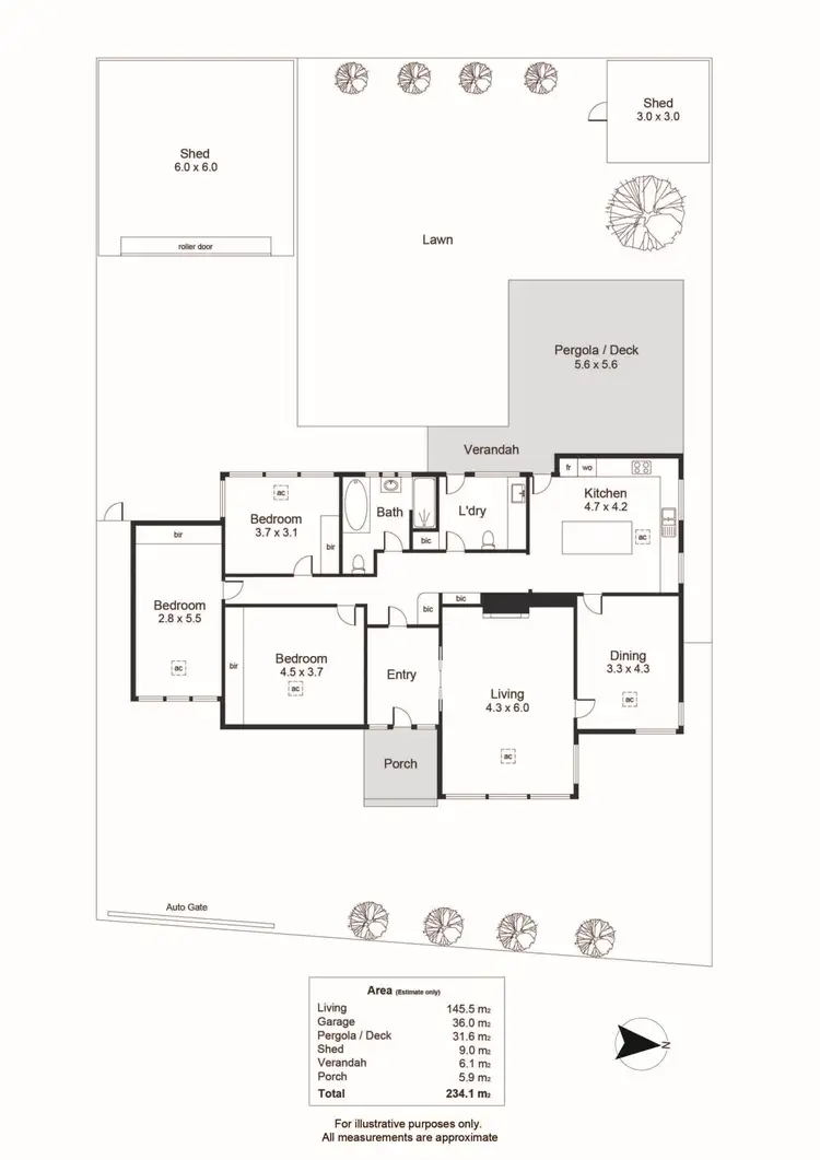 Floorplan of Homely house listing, 83 Northcote Terrace, Medindie SA 5081